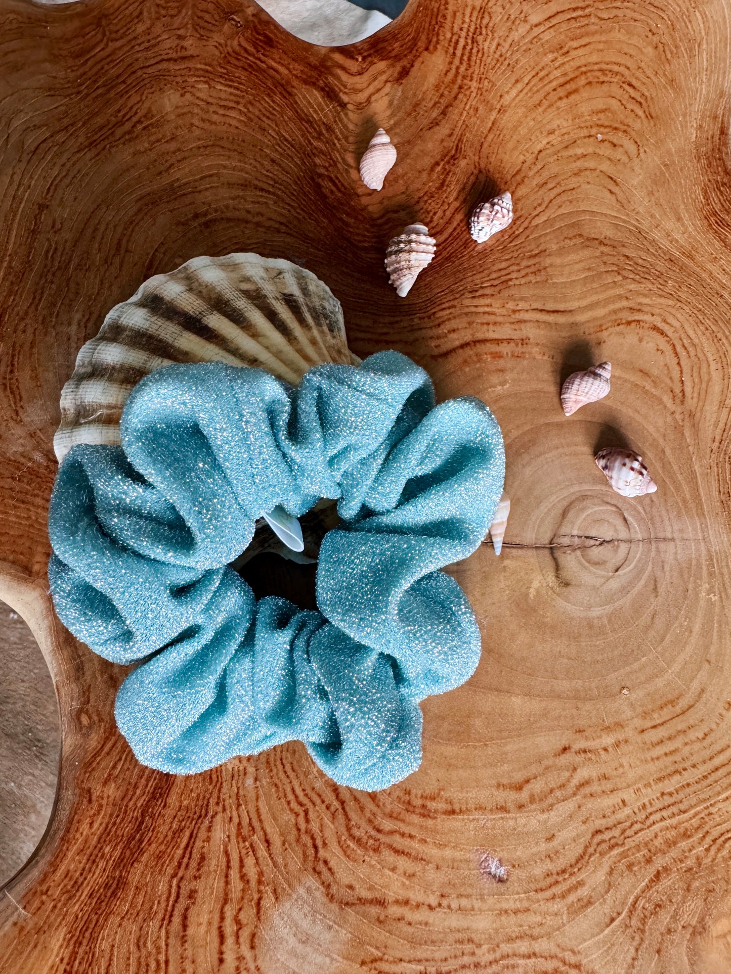 Satin Scrunchie - Capri Breeze