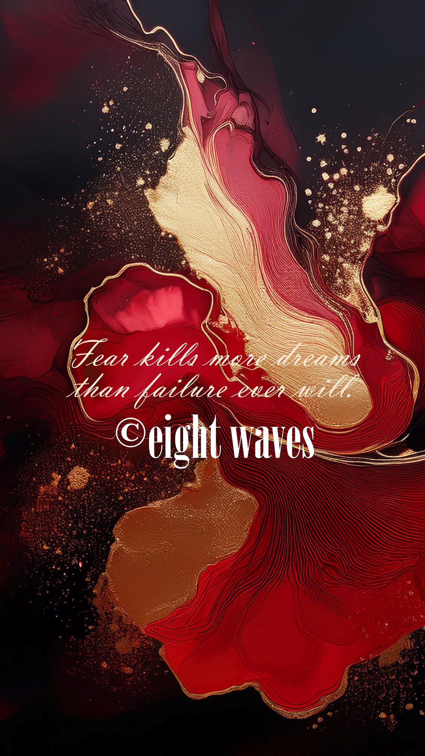 Wallpaper Affirmation | Fear kills more dreams than failure ever will