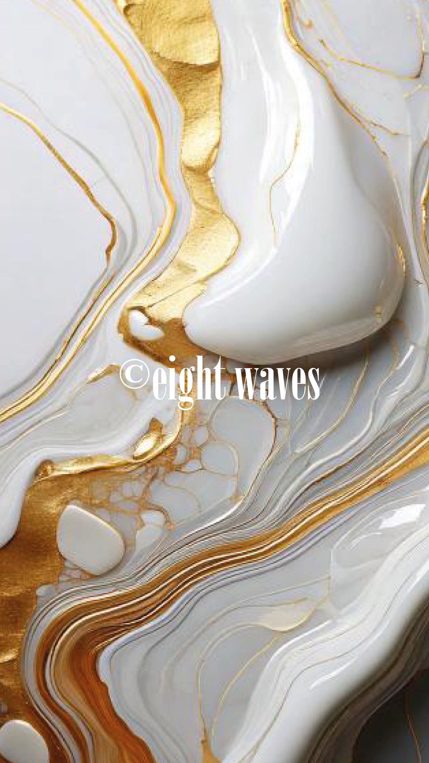 Wallpaper Resin | Weiß