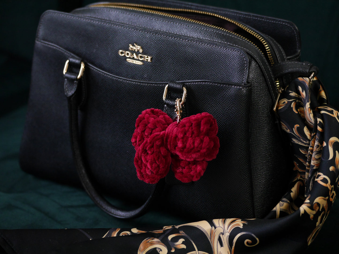 Schlüssel- Taschenanhänger Schleife