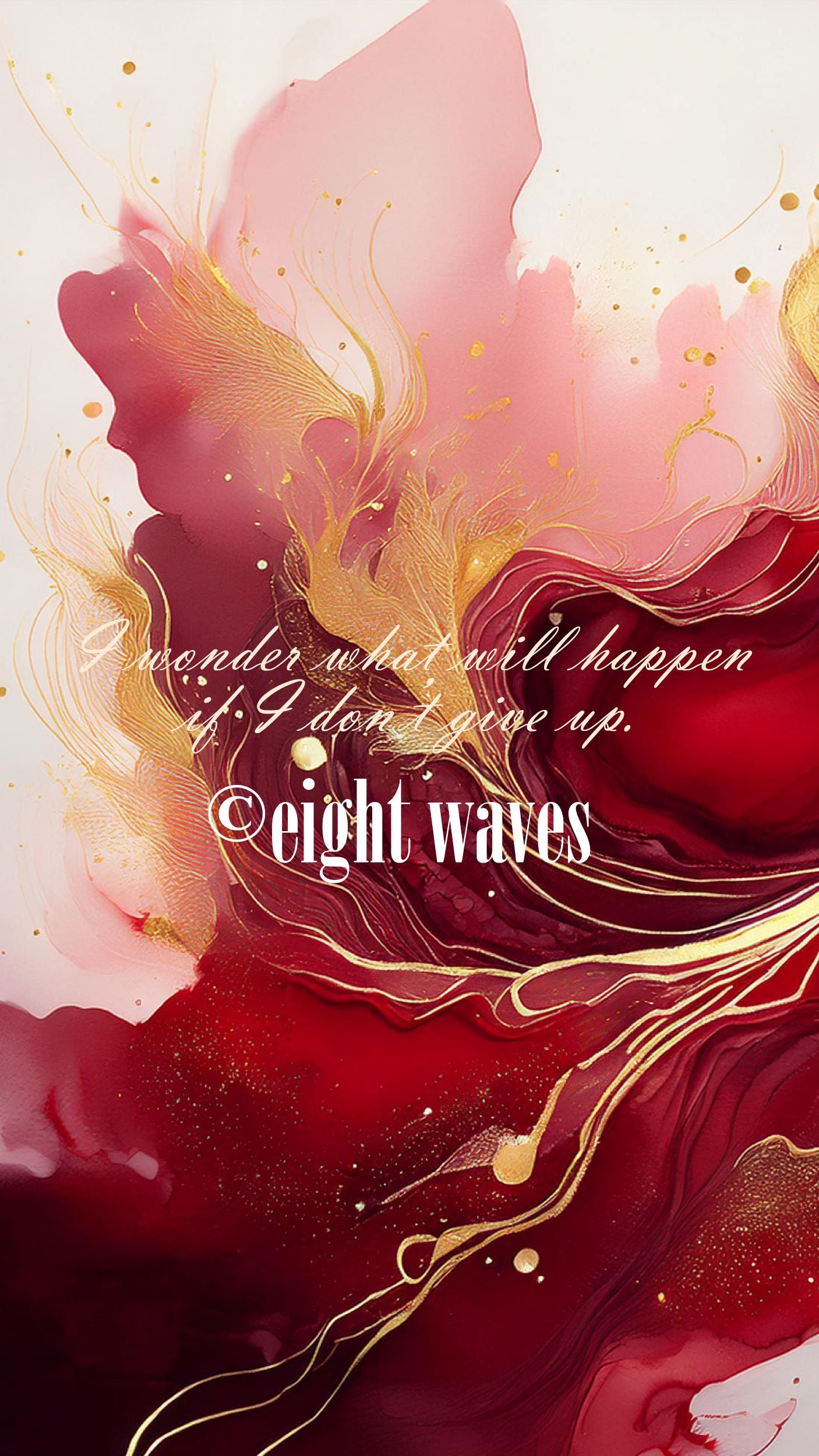Wallpaper Affirmation | I wonder what will happen ...