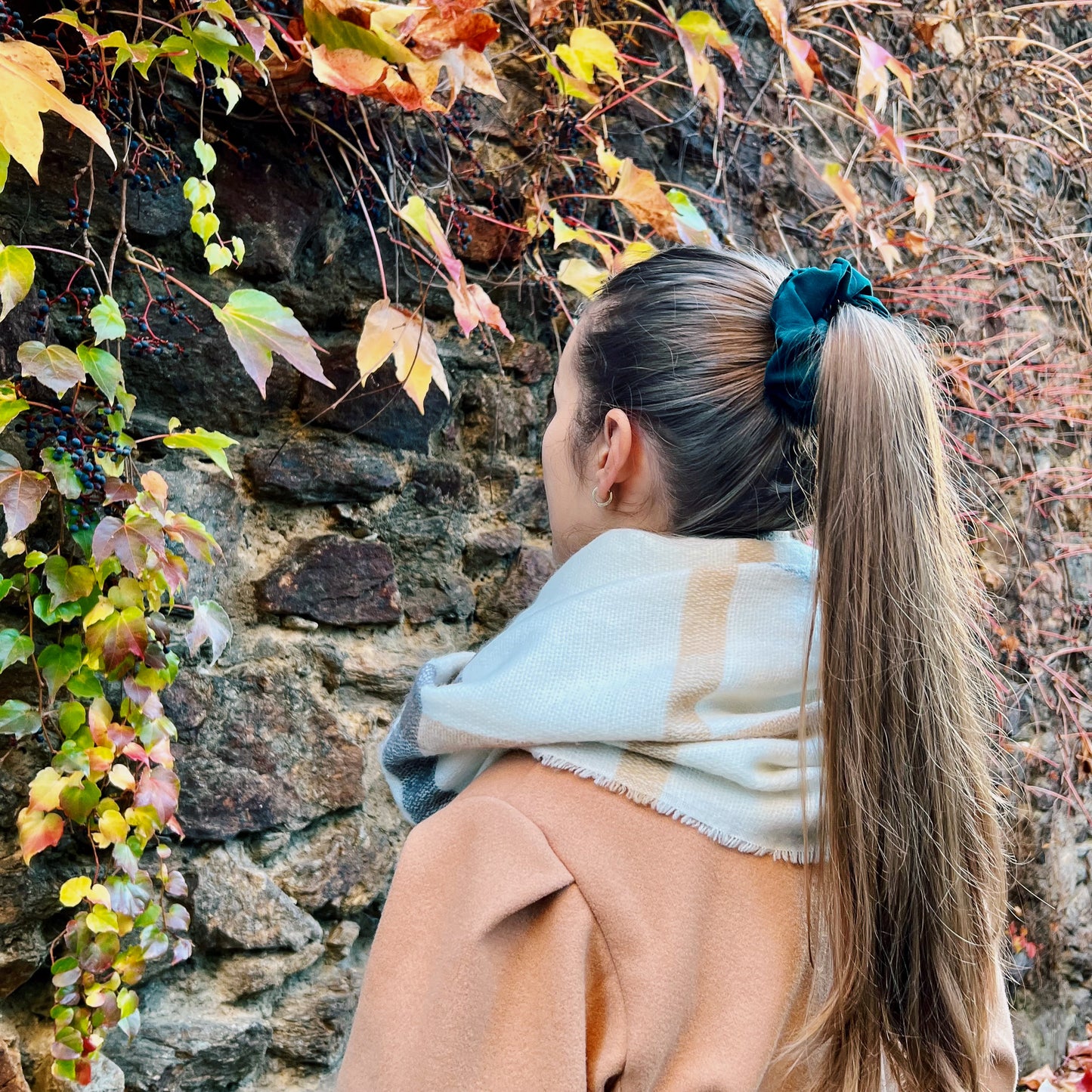 Dusty Pine Srunchie
